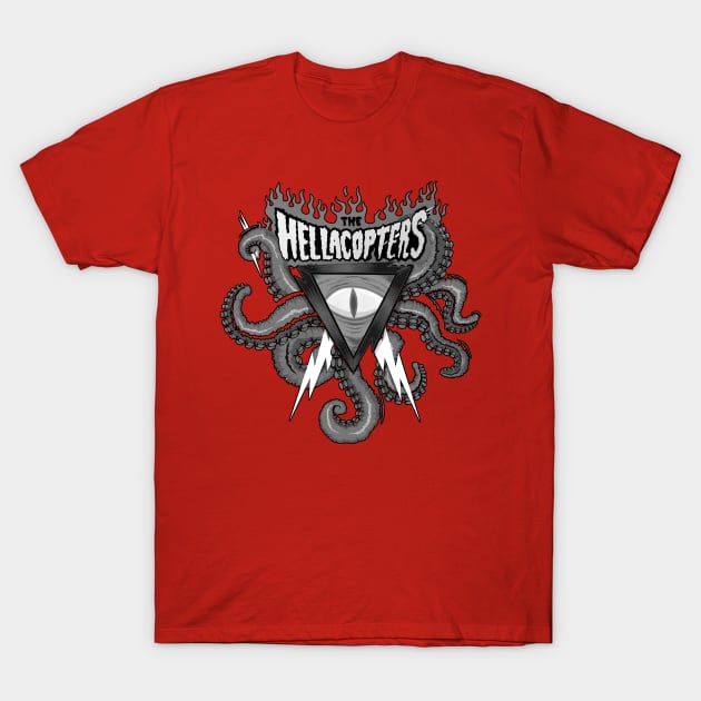 The Hellacopters - In the sign of the octopus T-Shirt by CosmicAngerDesign